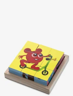 Barn Teddykompaniet Leksaker|Leksaker|Babblarna- Klosspussel, 9 bitar - Byggklossar