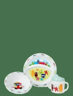 Teddykompaniet Babblarna, 3-set plate,bowl,mug - Serveringsset|Barn Matdags|Matdags
