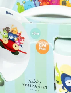 Teddykompaniet Babblarna, 3-set plate,bowl,mug - Serveringsset|Barn Matdags|Matdags