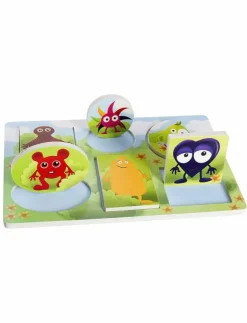 Teddykompaniet Babblarna- Tittutpussel, 6 figurer, 1- 3år¤¤ - Knoppussel|Barn Pussel & Spel