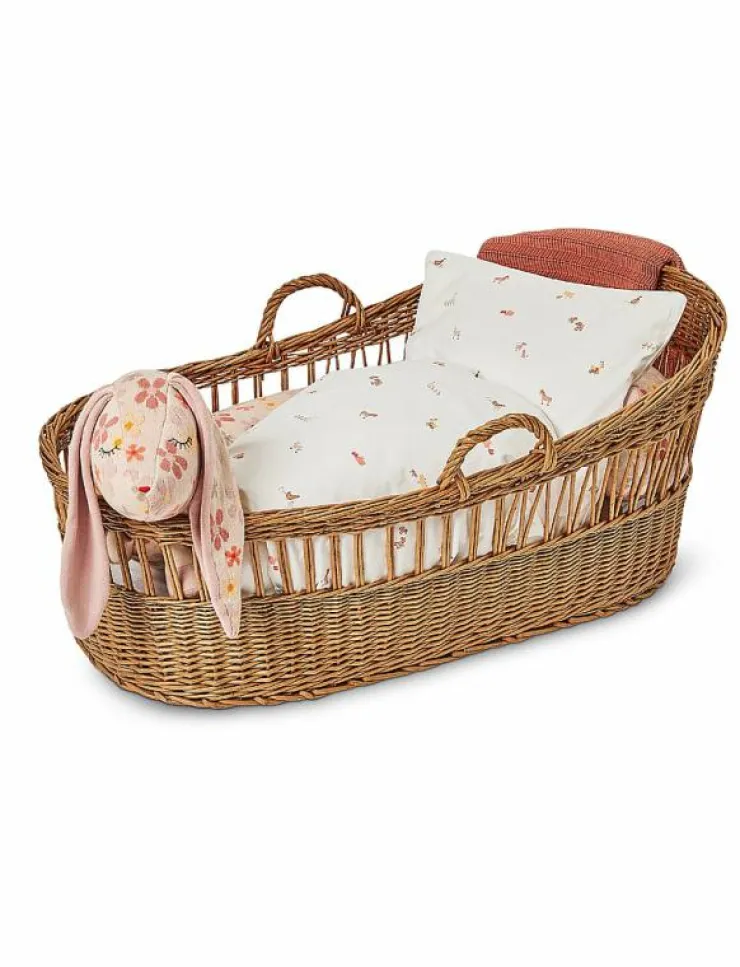 Smallstuff Baby blanket, fish bone knit, rouge - Snuttefiltar|Barn Sova