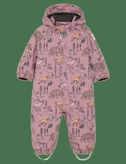 Color Kids Baby Coverall - AOP - Regnoveraller|Barn Overaller