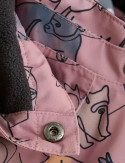 Color Kids Baby Coverall - AOP - Regnoveraller|Barn Overaller