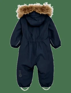 Color Kids Baby Coverall W. Fake Fur - Overaller|Barn Overaller