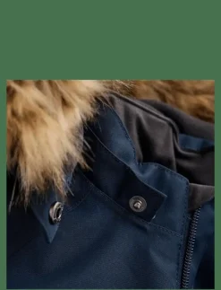 Color Kids Baby Coverall W. Fake Fur - Overaller|Barn Overaller