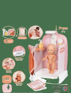 Smoby Baby Nurse (duschdag-set) - Leksaksverktyg|Barn Rollspel