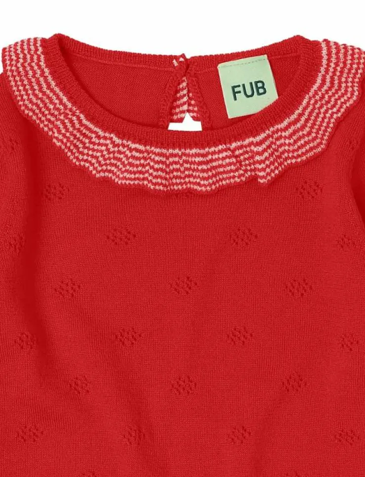 Barn FUB Bodysuits|Baby Ruffle Body - Långärmad body