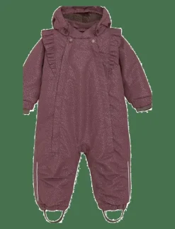 En Fant Baby Snowsuit W. Frills - Overaller|Barn Overaller