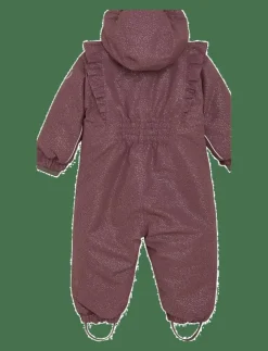 En Fant Baby Snowsuit W. Frills - Overaller|Barn Overaller