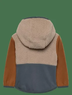 Barn Color Kids Fleecekläder|Baby Teddy Fleece Jacket - Jackor