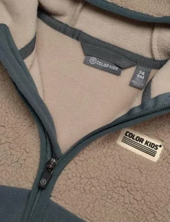 Barn Color Kids Fleecekläder|Baby Teddy Fleece Jacket - Jackor