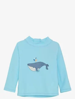 Color Kids Baby T-shirt L/S W Application - Badtoppar|Barn Badkläder