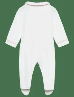 Mango Baby-neck pyjamas with pocket - Långärmad bodysuit|Barn Bodysuits