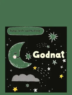 GLOBE Babys første sort/hvid bog - Godnat - Pedagogisk barnbok|Barn Barnböcker