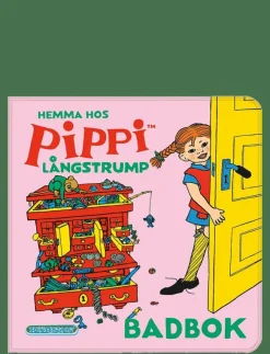 Barn Kärnan Barnböcker|BADBOK HEMMA HOS PIPPI LÅNGSTRUMP - Saga