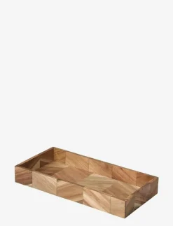 Aida Bakke til olie, balsamico m.m. Sildebensmønstret acacie træ. 30x15x4.0 cm. - Brickor| Serveringstillbehör