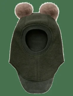 Huttelihut Balaclava Wool Alpaca Pompoms - Balaclava|Barn Mössor