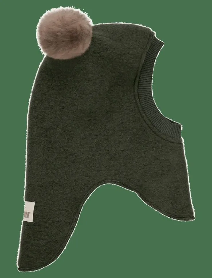 Huttelihut Balaclava Wool Alpaca Pompoms - Balaclava|Barn Mössor