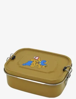 Barn Rätt Start Lunchlådor|Bamse, Lunchbox in tinplate, bear-yellow - Lunchlådor