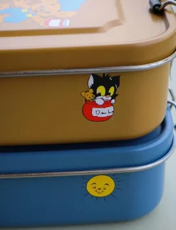 Barn Rätt Start Lunchlådor|Bamse, Lunchbox in tinplate, bear-yellow - Lunchlådor