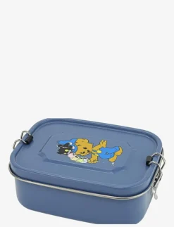 Rätt Start Bamse, Lunchlåda i plåt, petrol-blå - Lunchlådor|Barn Matdags|Matdags