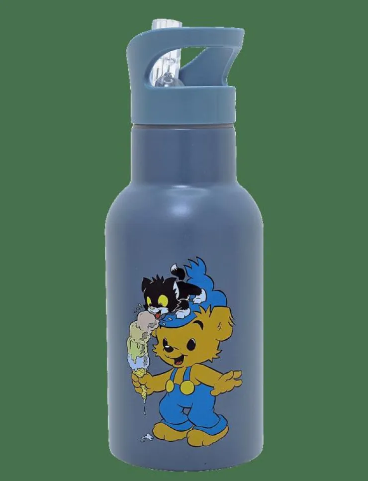 Barn Rätt Start Matdags|Matdags|Bamse, Waterbottle, petrol-blue - Matdags