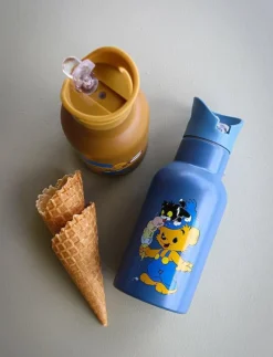 Barn Rätt Start Matdags|Matdags|Bamse, Waterbottle, petrol-blue - Matdags