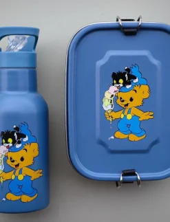 Barn Rätt Start Matdags|Matdags|Bamse, Waterbottle, petrol-blue - Matdags