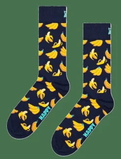 Happy Socks Banana Sock - Sockor|Kvinnor Strumpor|Strumpor