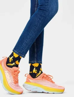 Happy Socks Banana Sock - Sockor|Kvinnor Strumpor|Strumpor