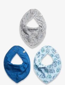 Pippi Bandana Bib Boy -AOP (3-pack) - Babyskötsel|Barn Hälsa & Hygien