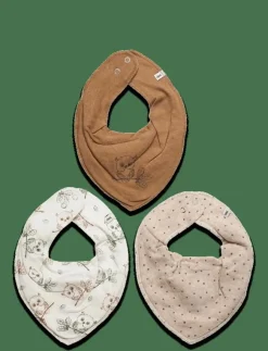 Pippi Bandana Bib Uni -AOP (3-pack) - Babyskötsel|Barn Hälsa & Hygien