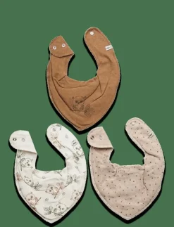 Pippi Bandana Bib Uni -AOP (3-pack) - Babyskötsel|Barn Hälsa & Hygien