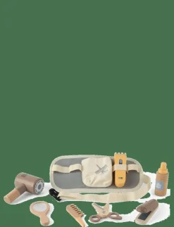 Barn Dantoy Rollspel|BARBER PLAY SET WOOD IN GIFTBOX 8 PCS - Låtsassmink & Accessoar