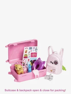 Barn Barbie Dockor & Tillbehör|Family Refreshed Travel - Dockor