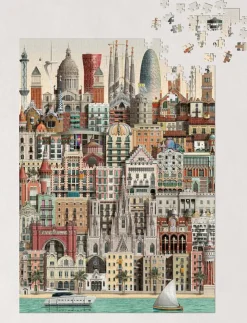 Martin Schwartz Barcelona Jigsaw puzzle (1000 pieces) - Spel & pussel| Spel & Pussel