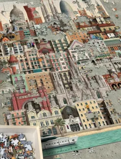 Martin Schwartz Barcelona Jigsaw puzzle (1000 pieces) - Spel & pussel| Spel & Pussel