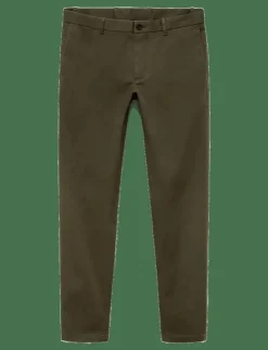 Mango Barna slim-fit twill chino trousers - Chinos| Byxor