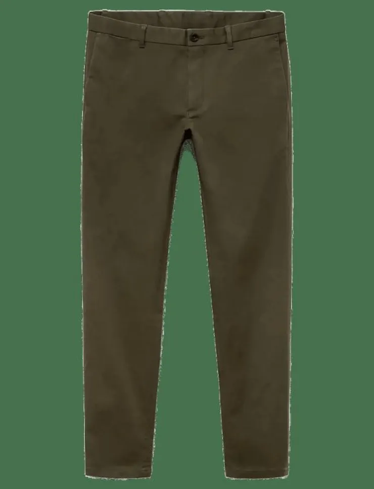 Mango Barna slim-fit twill chino trousers - Chinos| Byxor