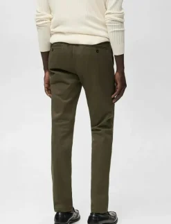 Mango Barna slim-fit twill chino trousers - Chinos| Byxor