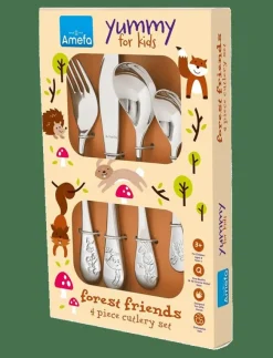 Amefa Barnbestick Forest Friends 4-psc - Bestickset| Bestick