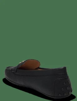 Lauren Ralph Lauren Barnsbury Pebbled Leather Driver - Loafers|Kvinnor Loafers