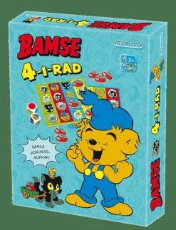 Kärnan BARNSPEL BAMSE 4 I RAD - Brädspel|Barn Pussel & Spel