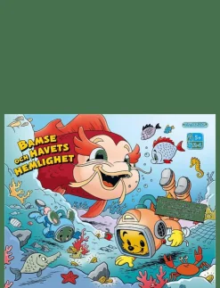 Barn Kärnan Pussel & Spel|BARNSPEL BAMSE HAVETS HEMLIGHET - Brädspel