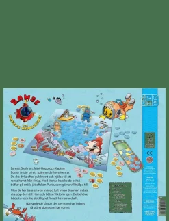 Barn Kärnan Pussel & Spel|BARNSPEL BAMSE HAVETS HEMLIGHET - Brädspel