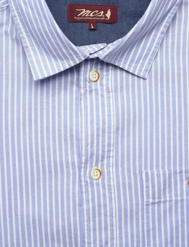 MCS BART REG CO M SHIRT - Randiga skjortor| Skjortor