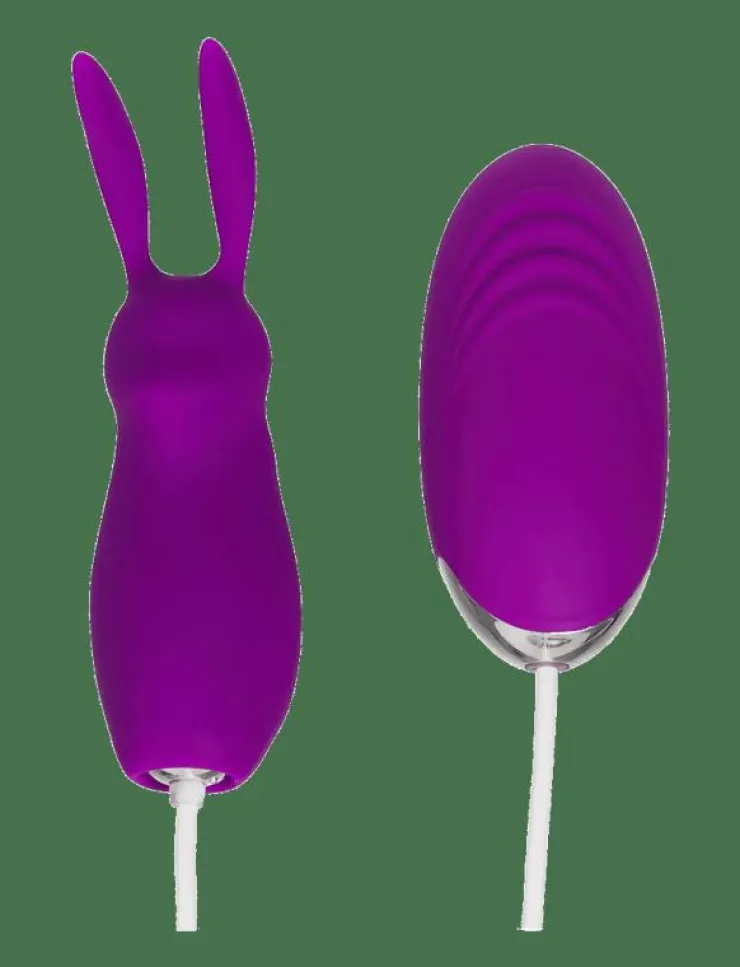 Baseks Bunny Tickler and Egg Vibrator with Remote Control - Beauty|Kvinnor Sex & Intimitet