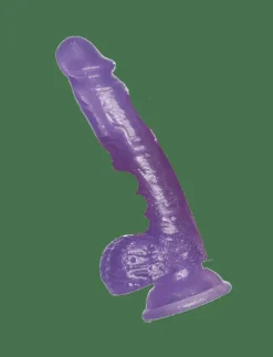 Kvinnor Baseks Sex & Intimitet|Glitter Dildo With Balls 21.5 cm - Beauty