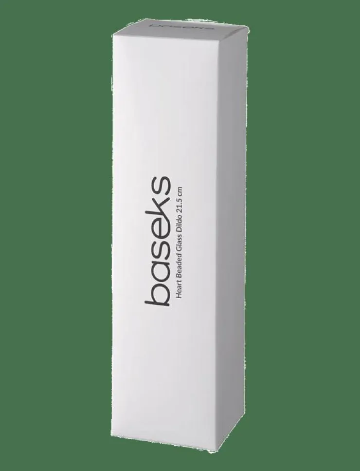 Baseks Heart Beaded Glass Dildo - Beauty|Kvinnor Sex & Intimitet