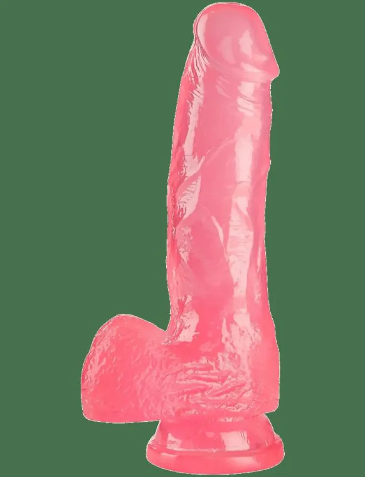 Kvinnor Baseks Sex & Intimitet|Jellies Realistic Jelly Dildo with Suction Cup 18 cm - Beauty